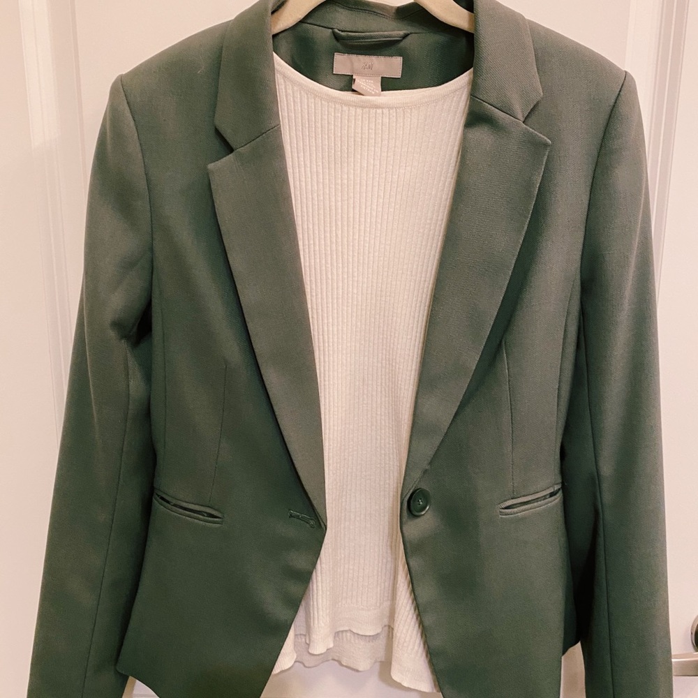 Olive Green Blazer